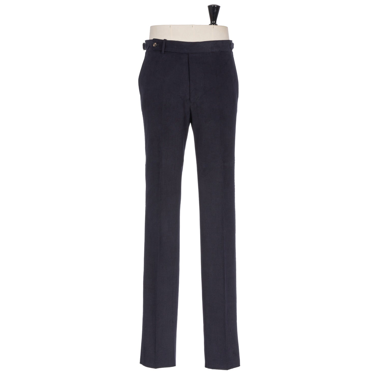 Exclusively for Michael Jondral: Dark Blue Trousers made from English Brushed Cotton Drill - Rota Sartorial